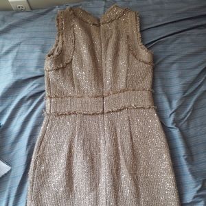 Michael Michael Kors sequin tweed dress (Gold)